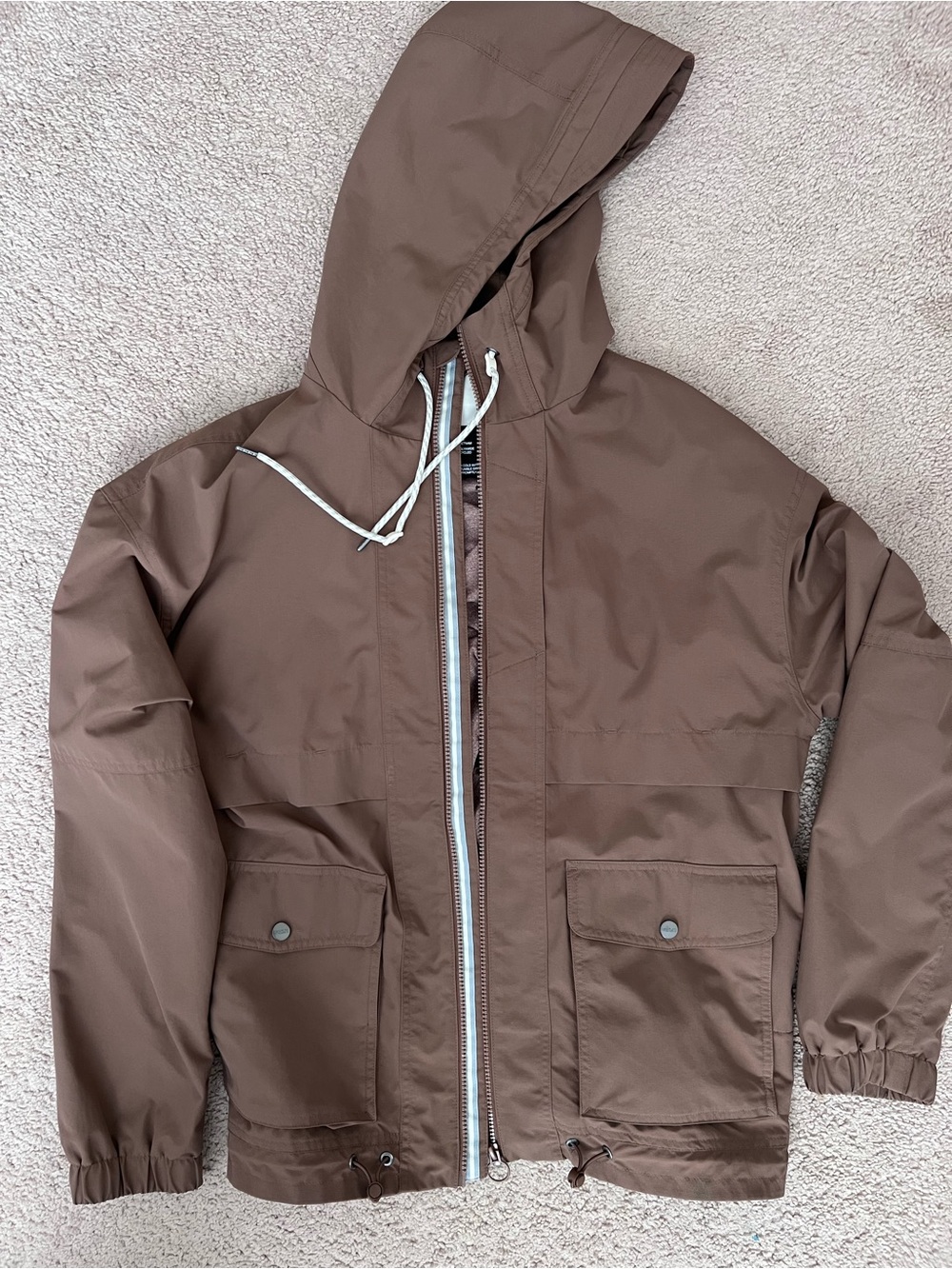 Vuori Brown Women's Elijo Rain Jacket